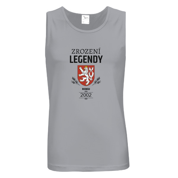 Tričko s potiskem Pánské tílko ZROZENÍ LEGENDY rok ....