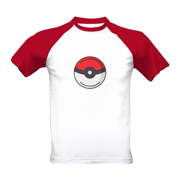 Tričko s potiskem Pánské tričko POKEMON POKEBALL