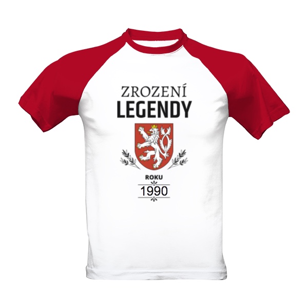 Tričko s potiskem Tričko ZROZENÍ LEGENDY roku ....